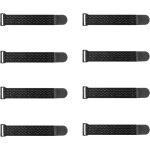 Ccykxa - sangles elastiques avec anti - d�rapantes 30x 5cm(8 pi�ces), attache cable scratch multi - usages ...