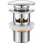 Ccykxa - vidage salle de bain, bonde de lavabo pop up, chrom, argent