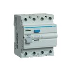Cd440j hager interrupteur diffrentiel 4p 40a 30ma - type a - auxiliarisable - entre haute / sortie ...