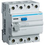Cd441j hager interrupteur diffrentiel ttrapolaire 30ma 40a type ac - bornes alignes