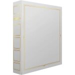 Album photo pochette cordoue blanc 200 photos 10x15 cm, 100 pages, 200 photos 11, 5x15, dimensions totales ...