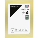 Cadre photo dor� 13x18 cm et 18x13 cm - convient au a6 et carte postale ? fabriqu� en france - cadre ...