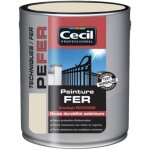 Peinture fer c�cil professionnel pe fer ivoire 2, 5 l