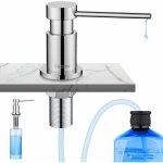 Distributeur de savon cuisine encastrable, distributeur de dtergent pour vier avec bouteille de 300ml ...