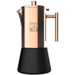 Cafetire moka en acier inoxydable cumbia moking 400 - cecotec