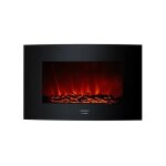 Cheminée murale électrique décorative cecotec warm 3500 curved flames 1000 - 2000 w Cheminée murale électrique décorative cecotec warm 3500 curved flames 1000 - 2000 w