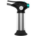 Polka flame - cook 1000 chalumeau en acier de, rechargeable with regulator de adjustable de capable de ...