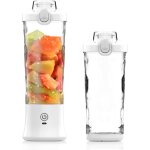 Presse - agrumes portable personnel de 600 ml, mlangeur rechargeable usb c sans bpa avec couvercle de ...