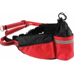 Ceinture canicross jogging moov rouge