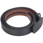 Ceinture homme en cuir l�ger et confortable avec boucle automatique pour tenue de bureau et quotidienne ...