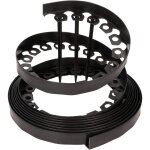 Ceinture d'isolation paisse en herbe et en pierre, cloison de verdissement de jardin en forme de l avec ...