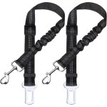 Ceinture de sécurité pour chien avec amortisseur élastique et mousqueton robuste, ceinture réglable pour ... Ceinture de sécurité pour chien avec amortisseur élastique et mousqueton robuste, ceinture réglable pour ...