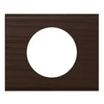 C�liane 069201 plaque teint� weng� 1 poste - legrand