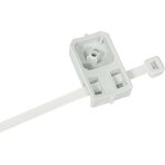 Celo - embase clouable grise avec collier serrage latral tbbl pr - mont - boite de 200 9tbbl