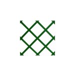 Treillis extensible vert 150x50cms 170204 nortene