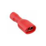 Cembre - cosse de c�ble 4, 8x0, 5 femelle isol� rouge