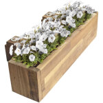 Cmonjardin - jardinire pour balcon en acacia