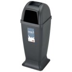 Cendrier diablo anthracite 31 h 85 stefanpl