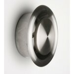 Bouche d'extraction acier inoxydable vernis diam. 16. 4 cm - centrale brico