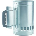 Centrale brico chemine d'allumage en acier pour barbecue