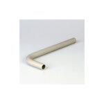 Girpi tube coud� pour sortie de lavabo en pvc � coller, femelle / femelle, d. 32