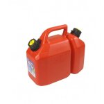 Jerrican double usage qualit pro d'une contenance de 2, 25 + 6 litres