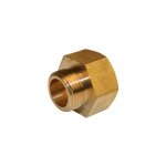 Quick plomberie - centrale brico mamelon � visser laiton f 33 x 42 pour tube en cuivre