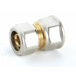 Manchon � compression laiton f 20 x 27 pour tube en multicouche