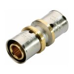 Manchon � sertir laiton d. 20 pour tube en multicouche - quick plomberie