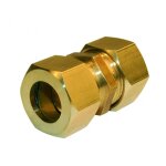 Manchon biconique laiton d. 10 pour tube en cuivre - quick plomberie