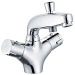 Centrale brico - rousseau robinet mitigeur thermostatique baignoire et douche volga 2 - monotrou