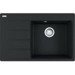 Franke - centro - Évier en fragranite cng 611 - 78 tl / 7, 78x50 cm, noir mat 114. 0637. 506 Franke - centro - Évier en fragranite cng 611 - 78 tl / 7, 78x50 cm, noir mat 114. 0637. 506