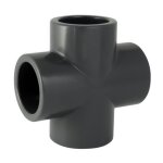Sans marque - raccord pvc pression - croix pvc pression � coller ffff �40