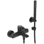 Ideal standard - ceraline - mitigeur de baignoire avec accessoires, noir bc270xg