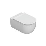 Ceramica globo - cuvette murale sans rebord 53x34 cm globo mode mes02bi blanc - cramique - standard
