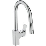 Ideal standard - ceraplan - mitigeur d'évier avec douchette extractible, bluestart, chrome bd338aa Ideal standard - ceraplan - mitigeur d'évier avec douchette extractible, bluestart, chrome bd338aa