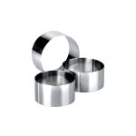 Cercle inox 7x4, 5cm - ibili Cercle inox 7x4, 5cm - ibili