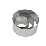 Cercle a mousse 7. 5cm inox - lares