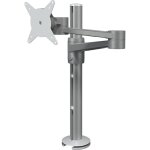 Certeo - dataflex, bras porte - cran viewlite, rglable en hauteur, deux