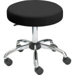 Certeo - eurokraft basic, tabouret lars, ø assise 460 mm, habillage Certeo - eurokraft basic, tabouret lars, ø assise 460 mm, habillage