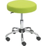 Certeo - eurokraft basic, tabouret lars, ø assise 460 mm, habillage Certeo - eurokraft basic, tabouret lars, ø assise 460 mm, habillage