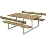 Certeo - frankel kaiserkraft, ensemble table et bancs, pour 6 personnes Certeo - frankel kaiserkraft, ensemble table et bancs, pour 6 personnes