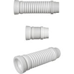 Ceta - raccord wc extensible multidroit - couleur : blanc