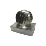 Chemin�e �olienne turbine inox 42x52