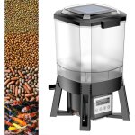 Sunsun cff - 206 distributeur automatique alimentaire solaire - 275 x 252 x 420 mm / capacit 6 l - pour ...