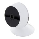 Cam�ra de surveillance int�rieure wi - fi 1080p - vision 90� - micro sd 128go - blanc et noir chacon