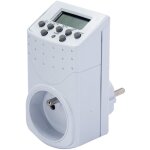 Chacon ? programmateur digital prise fr ? 2000w ? 140 programmes ? fonction de d�clenchement al�atoire ...
