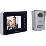 Vidéophone filaire écran couleur 4, 3'' - ip44 - noir chacon Vidéophone filaire écran couleur 4, 3'' - ip44 - noir chacon