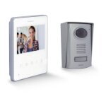 Visiophone filaire écran couleur 4, 3'' - ip44 - blanc chacon Visiophone filaire écran couleur 4, 3'' - ip44 - blanc chacon