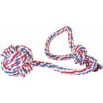 Balle de corde avec poignée pour chien Balle de corde avec poignée pour chien